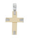 Vitopoulos Herren Gold Kreuz 14K