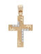 Vitopoulos Women's Gold Cross 14K