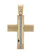 Vitopoulos Herren Gold Kreuz 14K