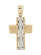 Vitopoulos Women's White Gold Cross 14K