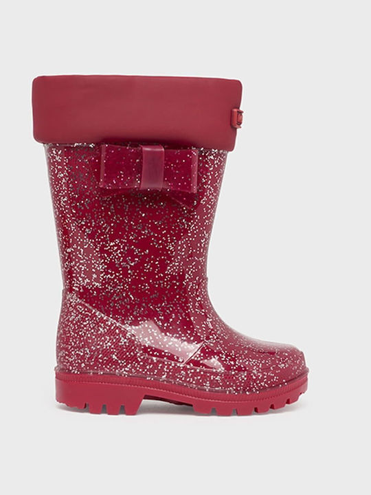 Mayoral Kids Wellies Red