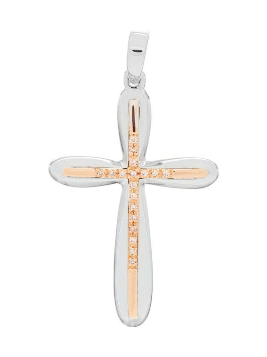 Vitopoulos Women's Gold Cross 18K