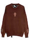 Women's Long Sleeve Sweater Brown