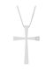 Vitopoulos Women's White Gold Cross 18K