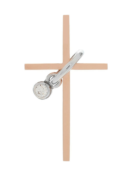 Vitopoulos Damen Gold Kreuz 18K