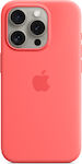 Apple Back Cover Silicone Guava (iPhone 15 Pro)