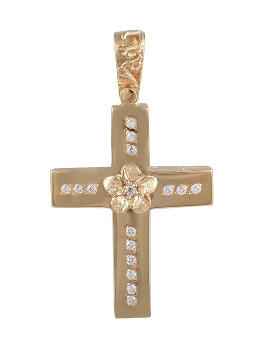 Women's Gold Plated Cross