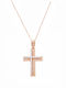 Art d or Damen Kreuz mit Kette