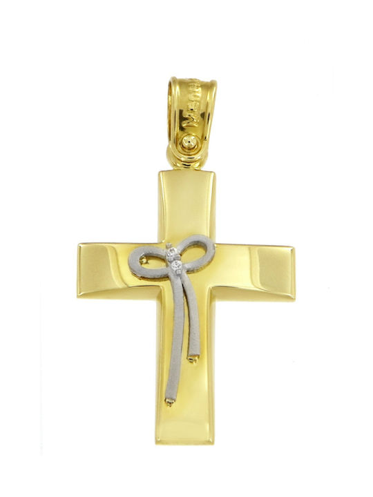 Mertzios.gr Gold Cross 14K