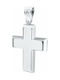 Chrilia White Gold Cross 14K