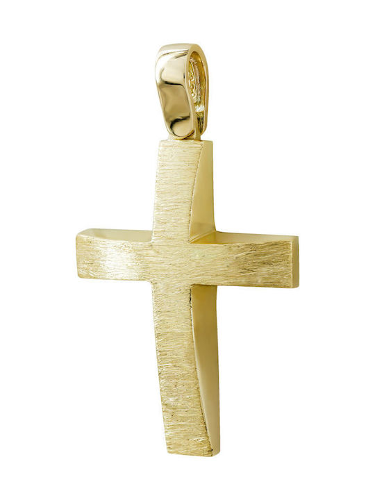 Kiriakos Gofas Men's Gold Cross 14K