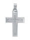 Savvidis White Gold Cross 14K