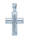 Savvidis White Gold Cross 14K with Chain