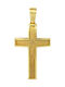 Savvidis Men's Gold Cross 14K with Chain