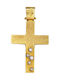 Savvidis Women's Gold Cross 14K