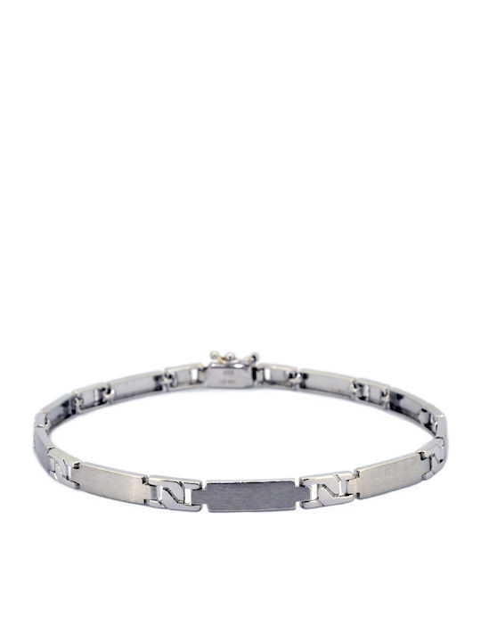 Bracelet made of White Gold 14K