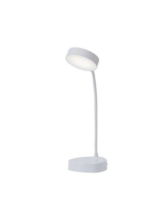 Rechargeable LED Office Lamp in White Color