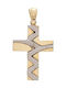 Val'oro Men's Gold Cross 14K