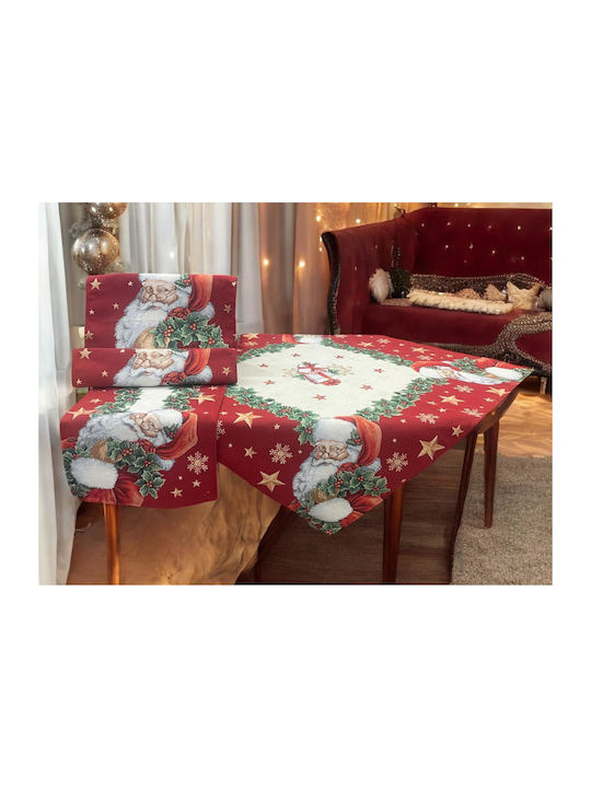 Linea Home Square with Santa Claus 5 Pieces