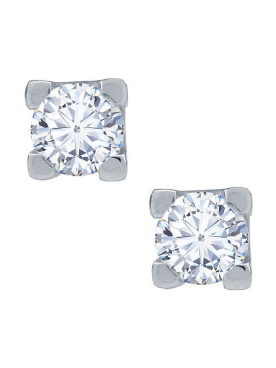 Savvidis Earrings made of Platinum with Diamond