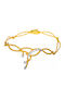 Polytimo Damen Armband aus Gold 18K mit Diamant