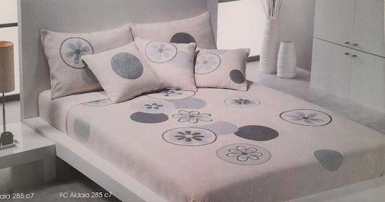 Manterol Casa Aldaia Coverlet Queen Size from Cotton & Polyester 285 235x270cm