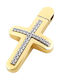 Iris Jewerly Damen Gold Kreuz 14K