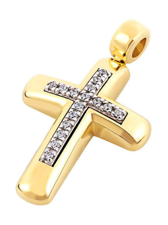 Iris Jewerly Damen Gold Kreuz 14K