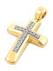 Iris Jewerly Women's Gold Cross 14K