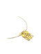 Polytimo Charm Geometrisch aus Gold 18k mit Diamant