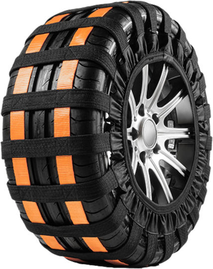 Cartech Dynamic Safe Brake Αντιολισθητικές Χιονοκουβέρτες Επιβατικού Αυτοκινήτου 2τμχ