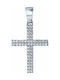 Savvidis White Gold Cross 14K with Chain