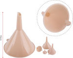 Tpster Kitchen Funnel Pink 4pcs