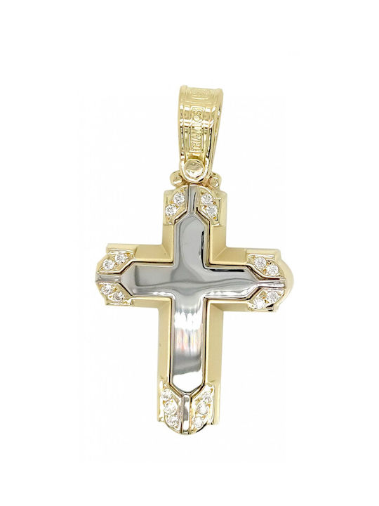 Triantos Gold Kreuz 14K