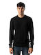 Devergo Men's Long Sleeve Blouse Black