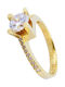 Single Stone from Gold 14K