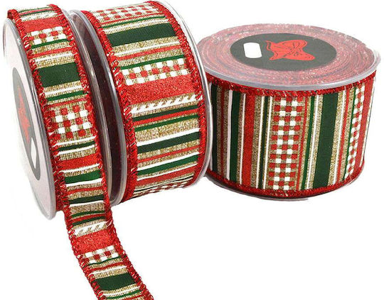 Kappa Decor Christmas Ribbon Red 1pc