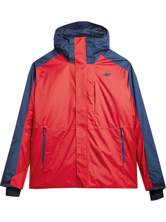 4F Men's Ski & Snowboard Jacket Red 4FAW23TTJAM...