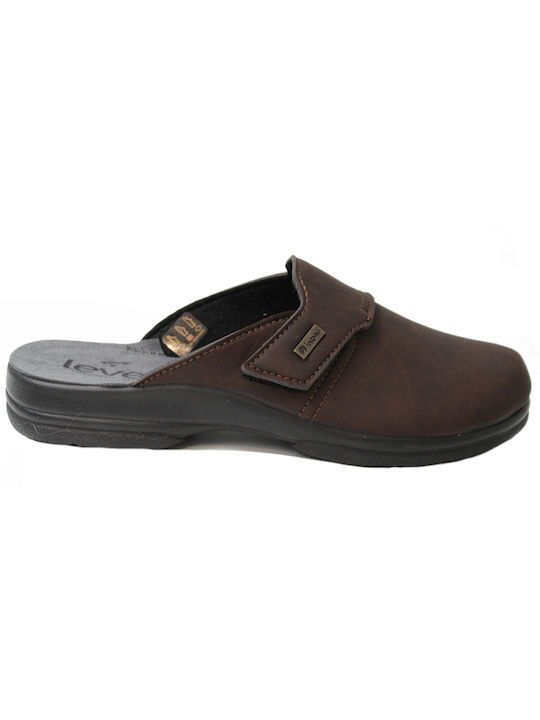 Level Anatomic Men's Slipper Brown