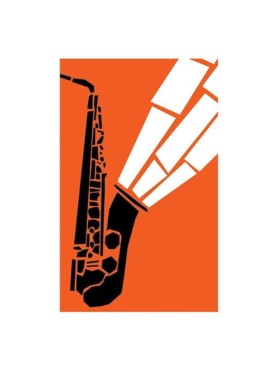 Walls Afiș Retro Jazz Saxophone 20x30cm