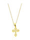 Gold Cross 14K with Chain