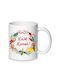 Christmas Mug Ceramic White 1pcs