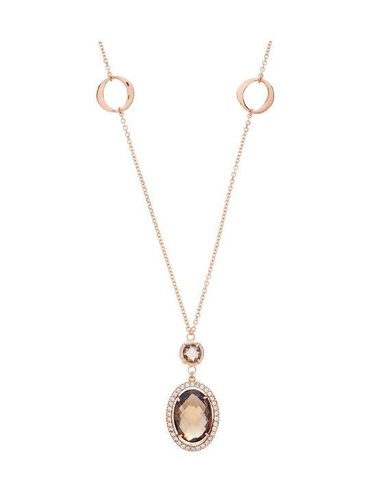 Vitopoulos Necklace from Rose Gold 14K