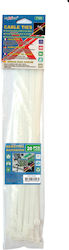 Tpster Пластмасови Кабелни Аксесоари 450mmx7.2mm в Бял Цвят 20 бр 32548