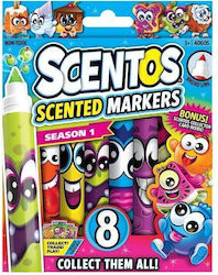 SCENTOS Mehrfarbige Zeichenstifte Set 12 Stück SCENTOS Mehrfarbige Zeichenstifte Set 12 Stück