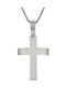 Men's Cross in White Gold 14K / TSITSILA / ST_054