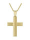 14K Gold Cross for men ST_068