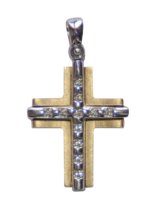 Gold women's cross K14 1112119