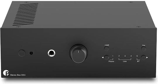 Pro-Ject Audio Stereo Box DS3 Ολοκληρωμένος Ενισχυτής Hi-Fi Stereo 150W/4Ω 80W/8Ω Μαύρος