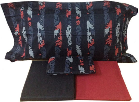 Sisley Casa Chr-1 Σετ с корица за плик Многоцветен 50x75см